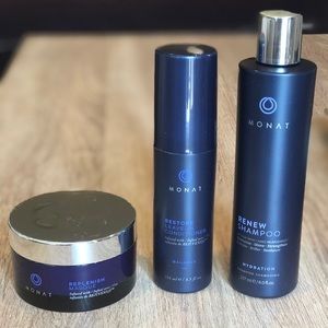 Monat bundle. Shampoo, Leave-in Cond, and Masque